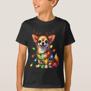 T-shirt Amoureux des animaux animaux Chihuahua Chiens Rein