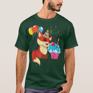 T-shirt Amoureux des animaux de la faune fête d'anniversai