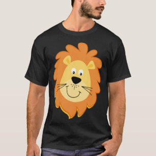 T-shirt Amoureux des animaux du visage de lion