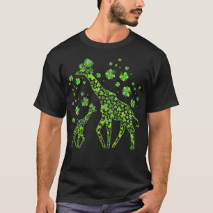 T-shirt Amoureux des animaux irlandais Clover Africa Giraf