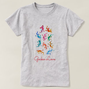 T-shirt Amoureux des animaux mignon de reptile de lézard
