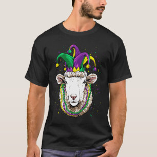 T-shirt Amoureux des animaux mouton mignon Mardi Gras Carn