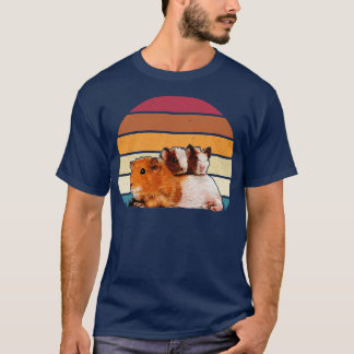 T-shirt Amoureux des animaux Retro Vintage Hamster
