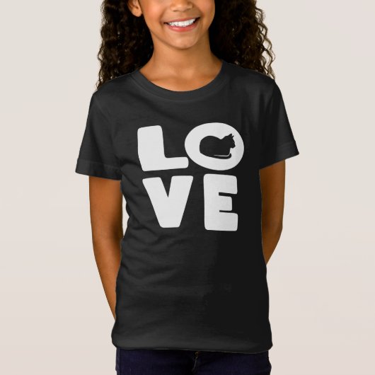 T-Shirt Amoureux des chats (Devant)