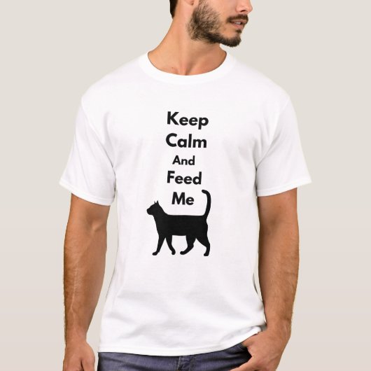 T-shirt Amoureux des chats (Devant)