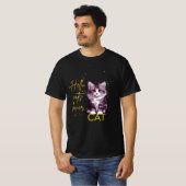 T-shirt Amoureux des chats (Devant entier)
