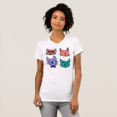 T-shirt Amoureux des chats amusant (Devant entier)