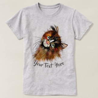 T-shirt AMOUREUX DES CHATS | Chat Kitty à Âne