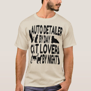 T-shirt Amoureux des chats Détaillant automatique