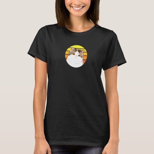 T-shirt Amoureux des chats Exotic Shorthair (Devant)