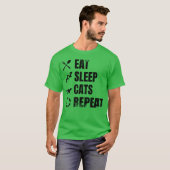 T-shirt Amoureux des chats fille de programme (Devant entier)