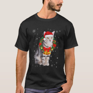 T-shirt amoureux des chats Funny American Shorthair Tree N