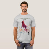 T-shirt Amoureux des chats Funny - Couleurs de printemps (Devant entier)