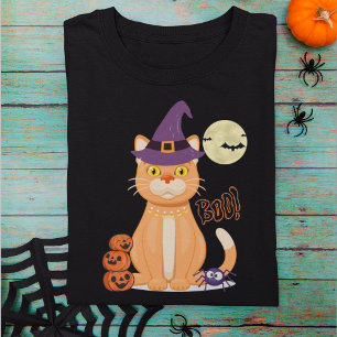 T-shirt Amoureux des chats Halloween