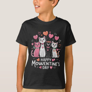 T-shirt Amoureux des chats Kitten Joyeux Saint Valentin Ho