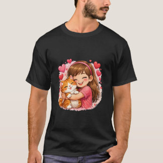 T-shirt Amoureux des chats pour toujours