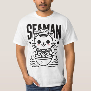 T-shirt Amoureux des chats Seaman