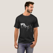 T-shirt Amoureux des chats Squelette Mains Boop Funny Hall (Devant entier)