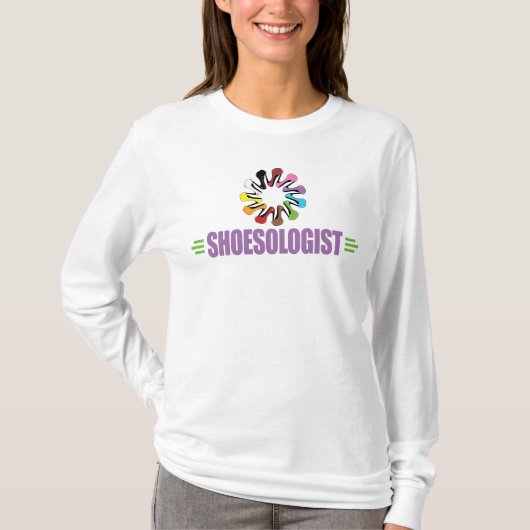T-shirt Amoureux des chaussures (Devant)