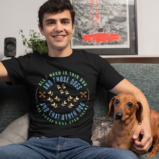 T-shirt Amoureux des chiens