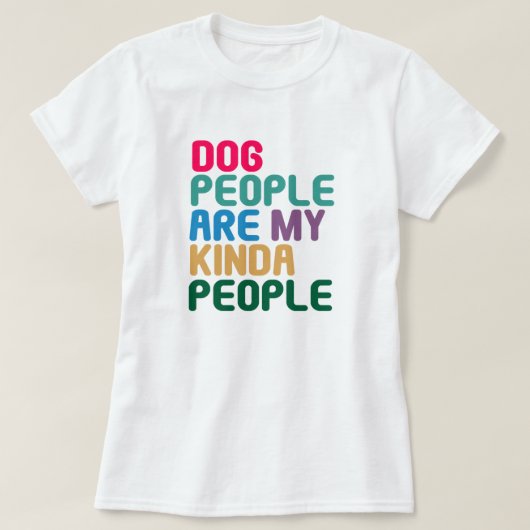 T-shirt Amoureux des chiens (Design devant)
