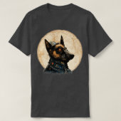 T-shirt Amoureux des chiens allemand Sheberéal Surreal Ste (Design devant)