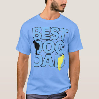 T-shirt Amoureux des chiens de Best Dog Papa