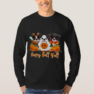 T-shirt Amoureux des chiens de Boston Halloween costum