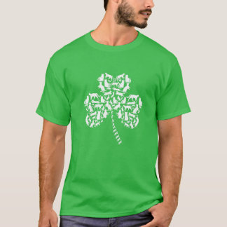 T-shirt Amoureux des chiens de chat St Patrick's Day Costu
