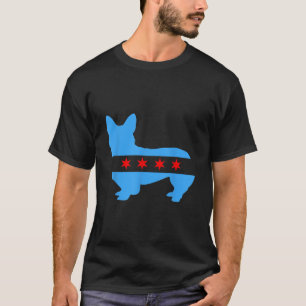 T-shirt Amoureux des chiens de Corgi Chicago