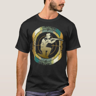 T-shirt Amoureux des chiens de laboratoires Hunter Retro