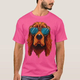 T-shirt Amoureux des chiens de Setter irlandais