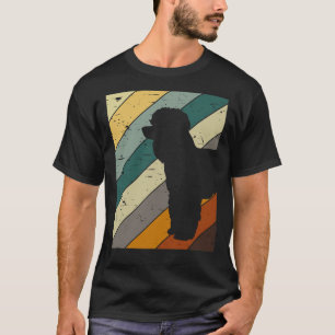 T-shirt Amoureux des chiens de style Retro