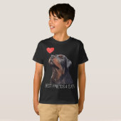 T-shirt Amoureux des chiens des amis Rottweiler (Devant entier)