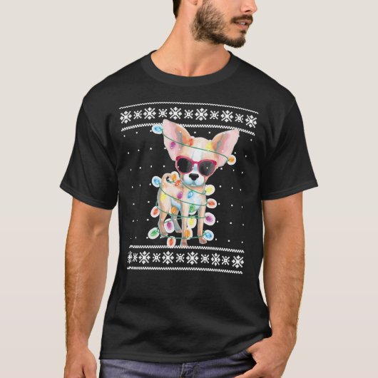 T-shirt Amoureux des chiens du Chihuahua (Devant)