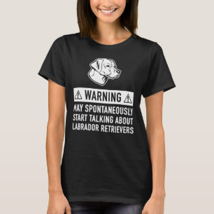 T-shirt Amoureux des chiens Labrador Retriever