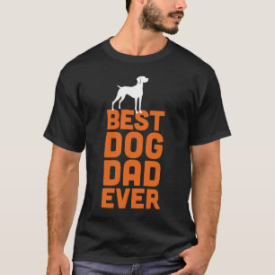 T-shirt Amoureux des chiens - Meilleur père de chien - Vi