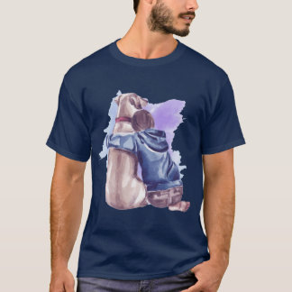 T-shirt Amoureux des chiens officiel