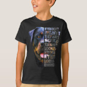 T-shirt Amoureux des chiens Rottweiler Soul I Love Rotties (Devant)