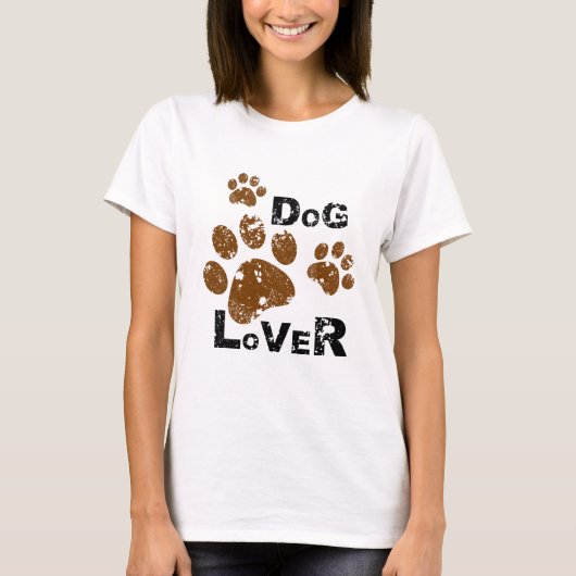 T-shirt Amoureux des chiens T Shirt (Devant)