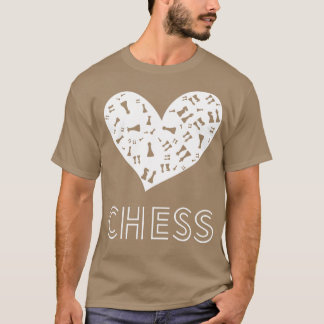 T-shirt Amoureux des échecs
