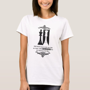 T-shirt amoureux des échecs