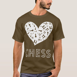 T-shirt Amoureux des échecs