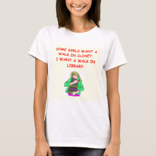 T-shirt amoureux des livres
