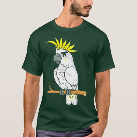 T-shirt Amoureux des oiseaux de Cockatoo (Devant)
