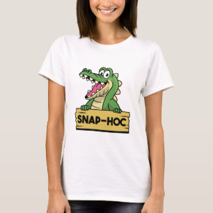 T-shirt Amoureux drôle d'alligator et crocodile du zoo