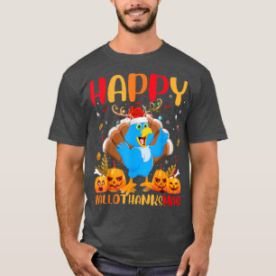 T-shirt Amoureux drôle d'oiseaux bleus Heureux Bluebird He