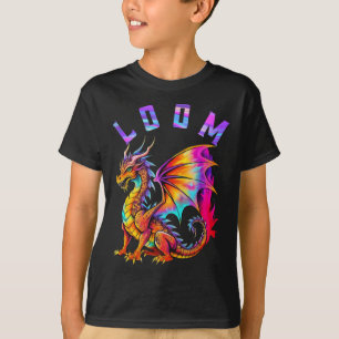 T-shirt Amoureux Drôle Dragon Loom Pour Hommes Femmes Imag