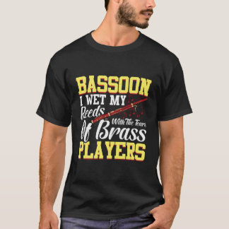 T-shirt Amoureux Drôle Du Basson Jouer Le Basson Pour Chri