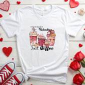 T-shirt Amoureux Du Café Saint-Valentin, Juste Du Café